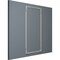 Ekena Millwork 24-in. W x 48-in. H Ashford Panel Moulding Kit Single Panel PMLKAS24X48A - alternate 5